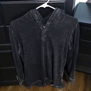 Buckle. Mens Henley hoodie. Medium. Soft. Long sleeve.